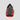 Cascade barefoot water shoe in orange, heel view