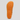 Ease barefoot slip-on shoe in orange, sole view