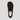 Ease barefoot slip-on shoe in black, top view