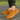 Ease barefoot slip on shoe for men in caramel brown, worn side view walking on paving