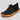 Ease barefoot slip-on shoe in black, hero view