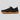 Ease barefoot slip-on shoe in black, side view