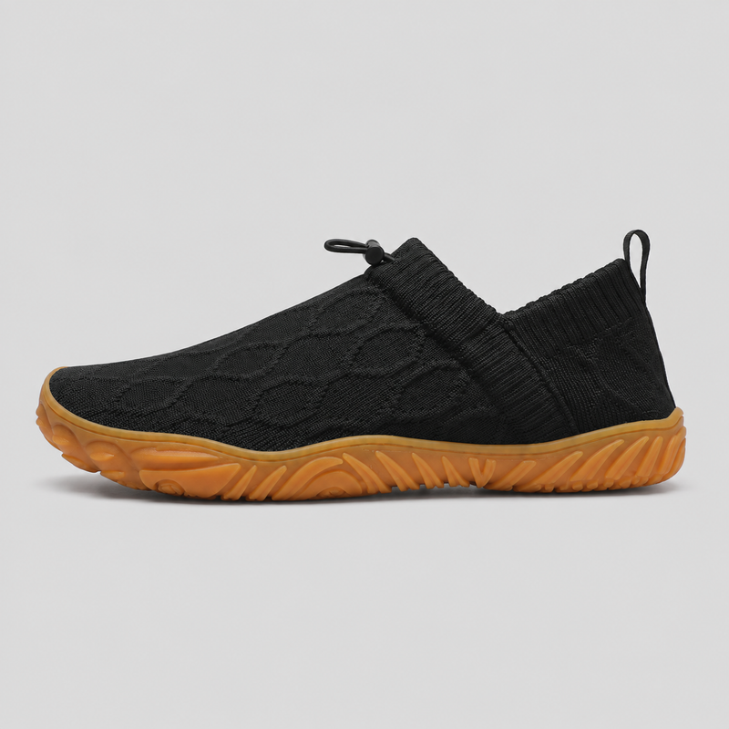 Side view of the Ease showing its level zero drop sole
