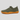 Ease barefoot slip-on shoe in green, side view