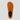Ease barefoot slip-on shoe in orange, top view