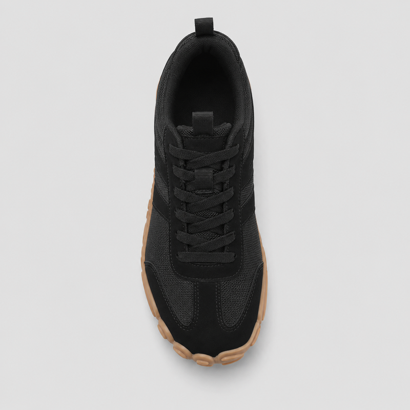 Field barefoot cross training sneaker photographed in the studio