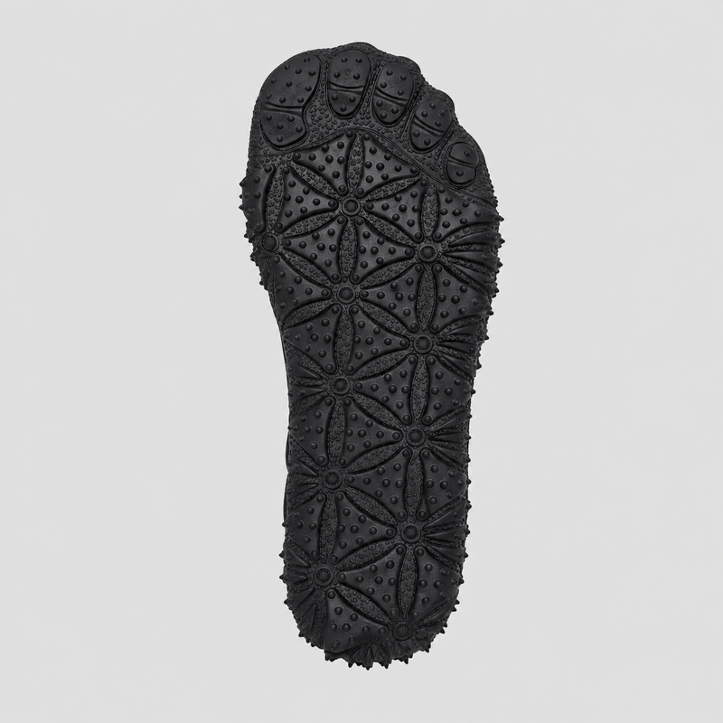 Three quarter view of the Flow quilted slip on