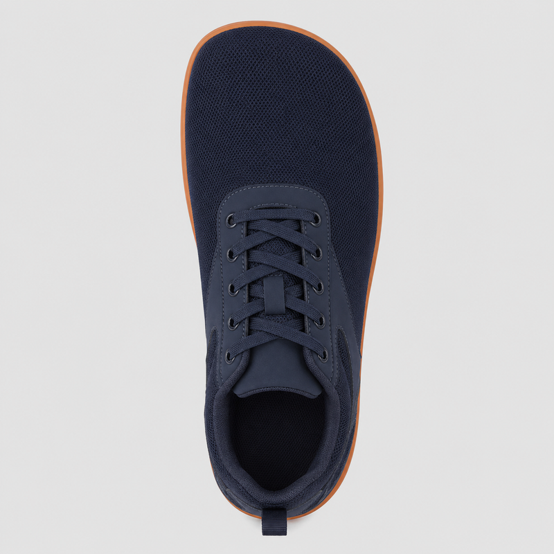 Overhead view of the Grove showing its wide toe box