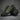 Trailblazer barefoot hiking shoe for men in black with lime green, studio pair on a grey backdrop, side view with tread detail