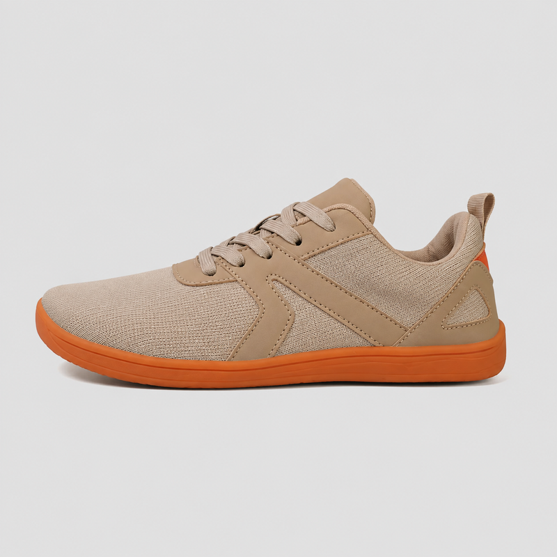 Side view of the Pulse showing its level zero drop sole