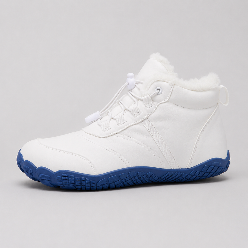Side view of the Snowy showing its level zero drop sole