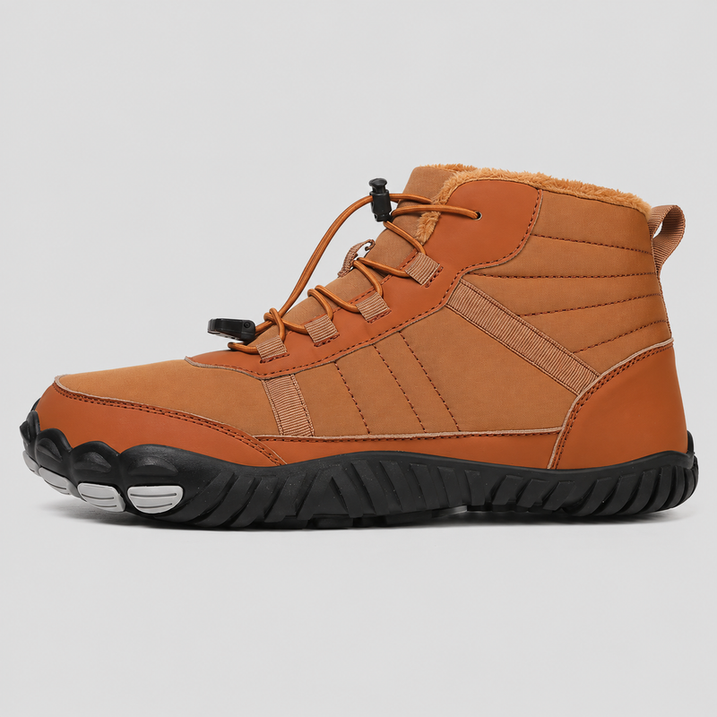 Side view of the StripeBase showing its level zero drop sole