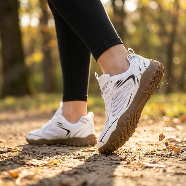Walking easily on a trail in the Volt
