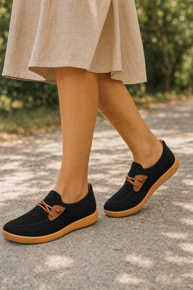 Walking easily along a path in the Loafers