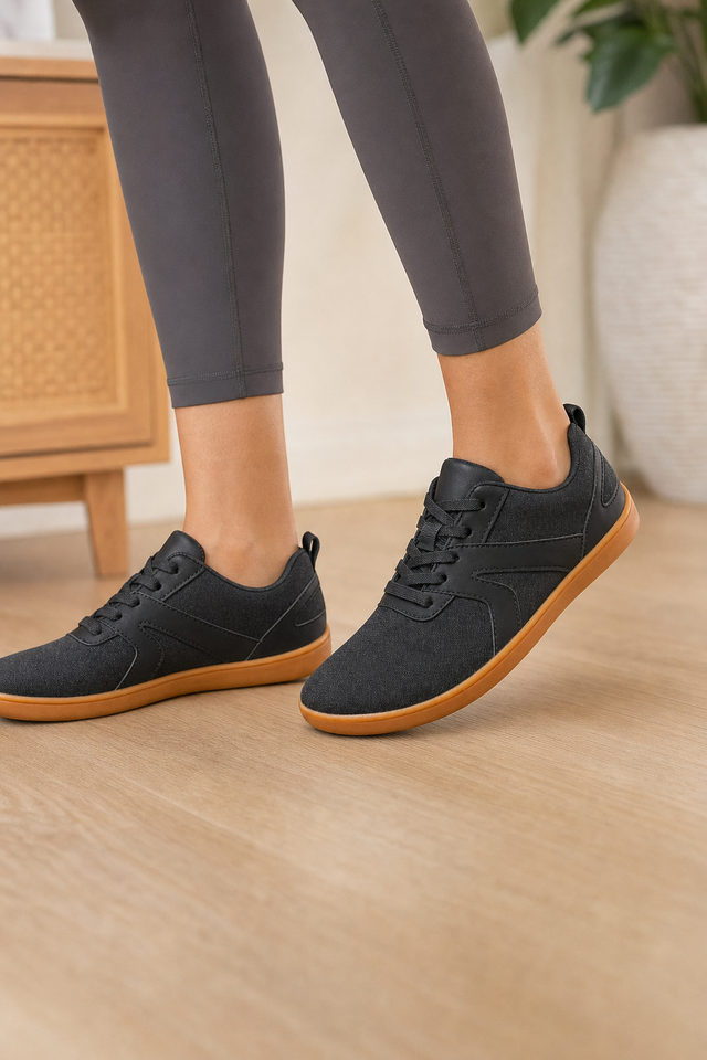 Day one, wearing the Pulse indoors on a wooden floor